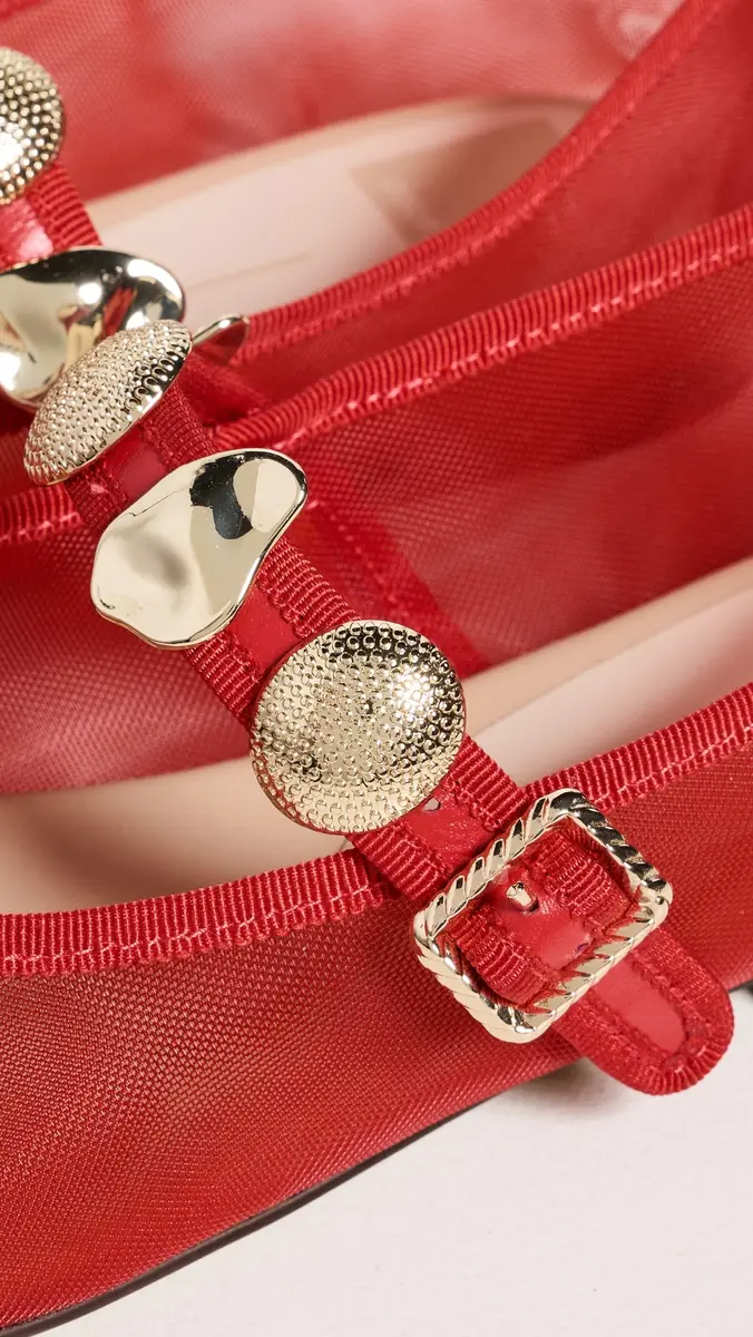Dolce Vita Relan Mesh Flats Chili | Thumbnail 6 Dolce Vita Relan Mesh Flats Chili | Thumbnail 6