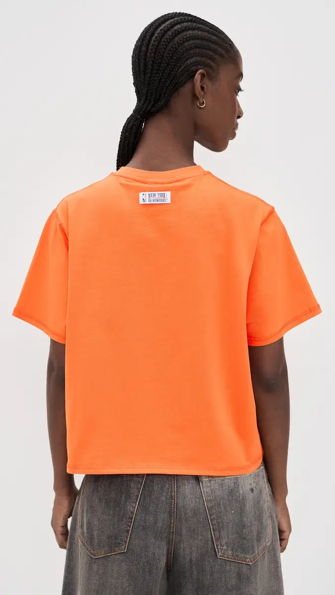 New York or Nowhere Knicks Alumni Relaxed T-Shirt Orange Garment Dyed | Thumbnail 3 New York or Nowhere Knicks Alumni Relaxed T-Shirt Orange Garment Dyed | Thumbnail 3