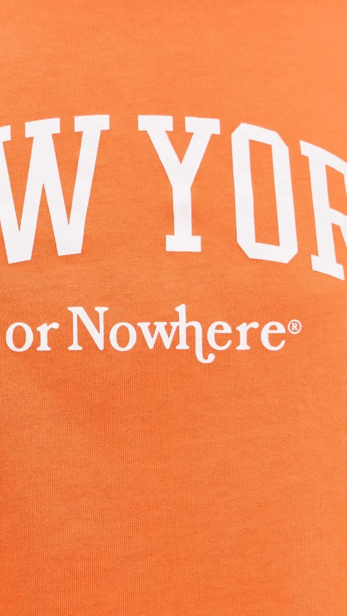 New York or Nowhere Knicks Alumni Relaxed T-Shirt Orange Garment Dyed | Thumbnail 6 New York or Nowhere Knicks Alumni Relaxed T-Shirt Orange Garment Dyed | Thumbnail 6