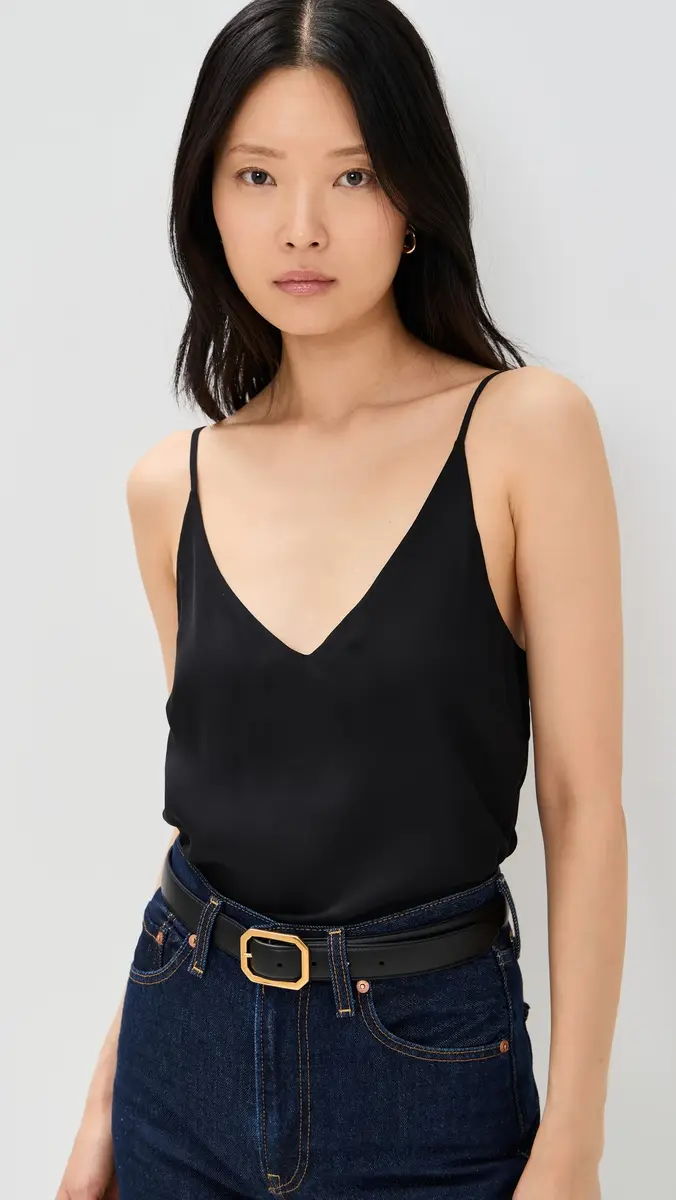 L'AGENCE Gabriella Tank Black | Thumbnail 2