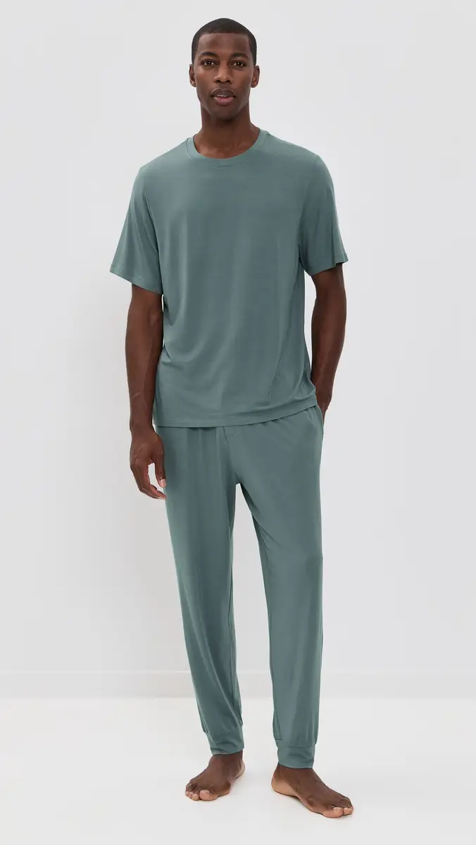 Eberjey Henry Pajama Set tone Blue | Thumbnail 2 Eberjey Henry Pajama Set tone Blue | Thumbnail 2