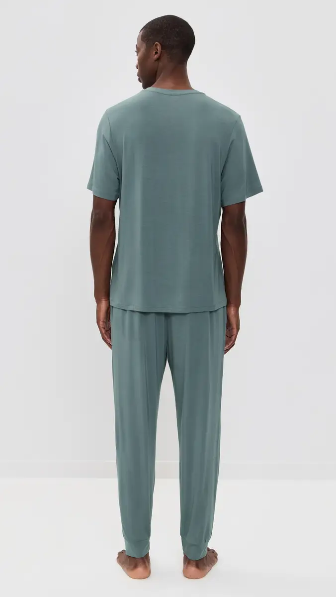 Eberjey Henry Pajama Set tone Blue | Thumbnail 3 Eberjey Henry Pajama Set tone Blue | Thumbnail 3