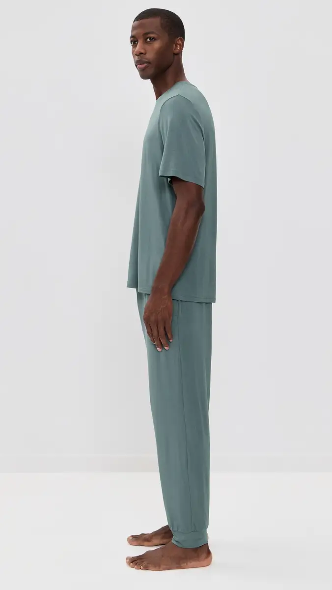 Eberjey Henry Pajama Set tone Blue | Thumbnail 4 Eberjey Henry Pajama Set tone Blue | Thumbnail 4