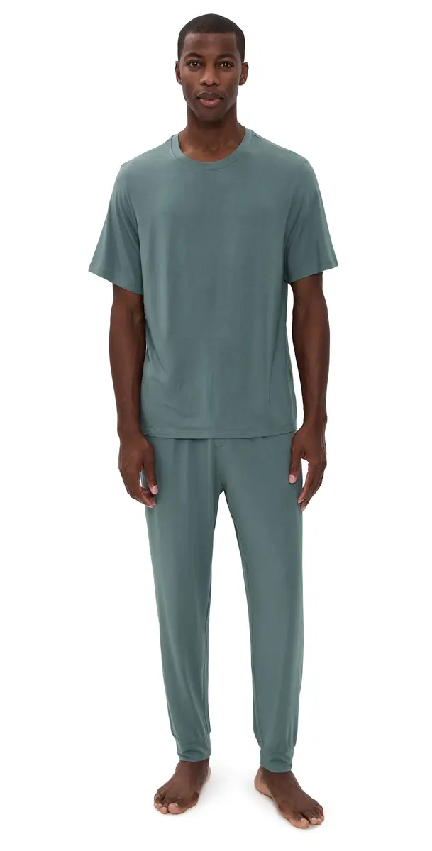 Eberjey Henry Pajama et tone Blue | Image 1 Eberjey Henry Pajama et tone Blue | Image 1