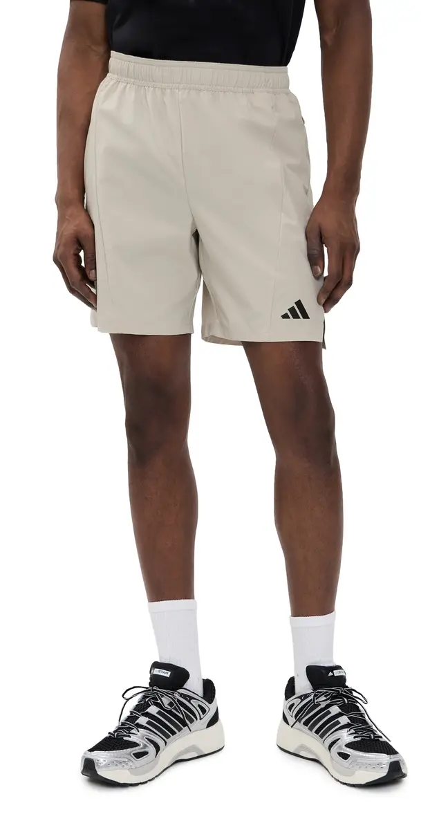 adidas Designed for Training Workout horts 7 Wonder Alumina | Image 1 adidas Designed for Training Workout horts 7 Wonder Alumina | Image 1