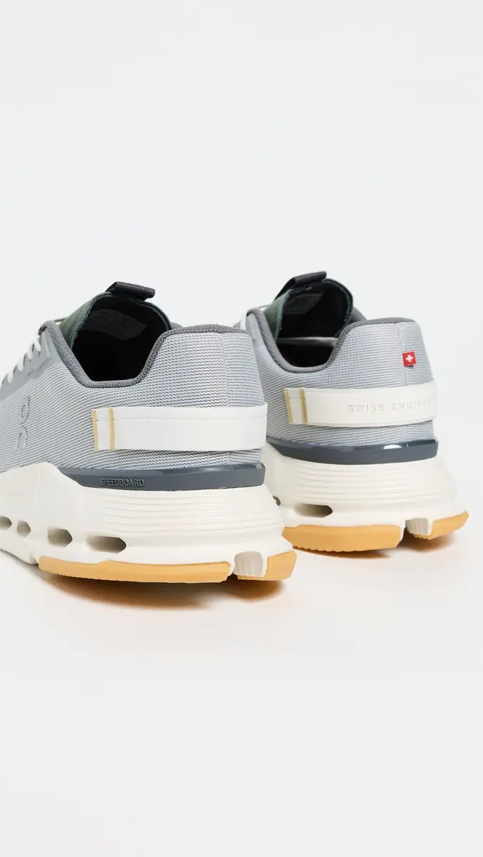 On Cloudnova Form 2 Sneakers Glacier/Olive | Thumbnail 3 On Cloudnova Form 2 Sneakers Glacier/Olive | Thumbnail 3