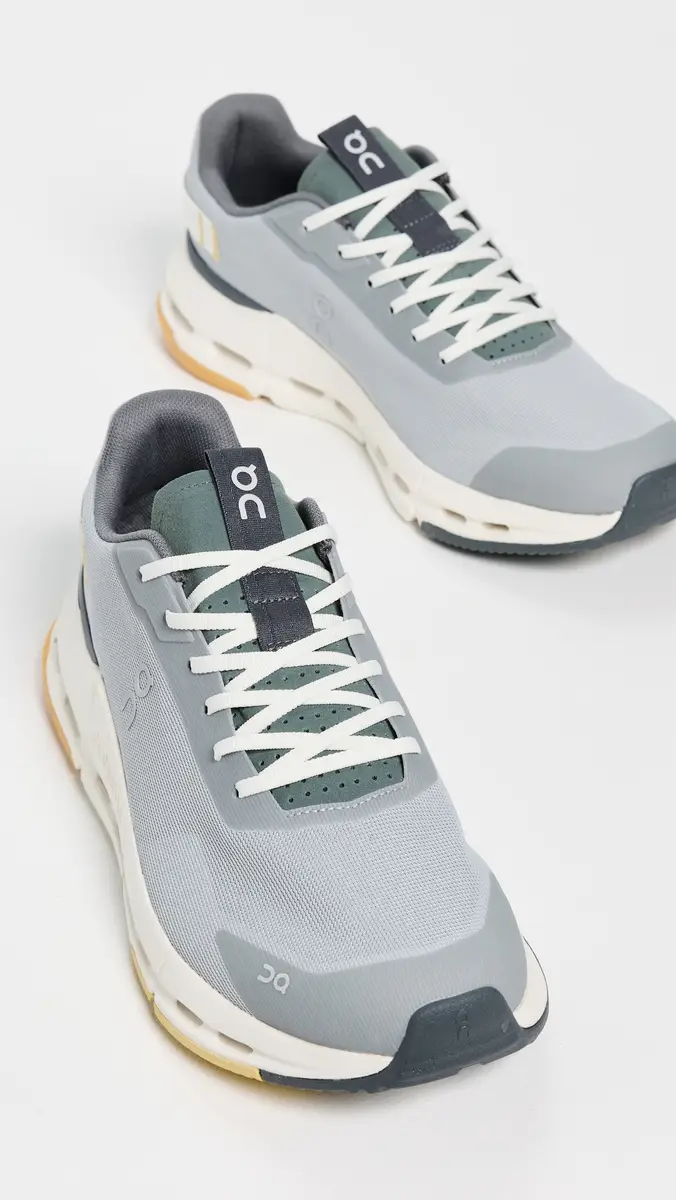 On Cloudnova Form 2 Sneakers Glacier/Olive | Thumbnail 4 On Cloudnova Form 2 Sneakers Glacier/Olive | Thumbnail 4