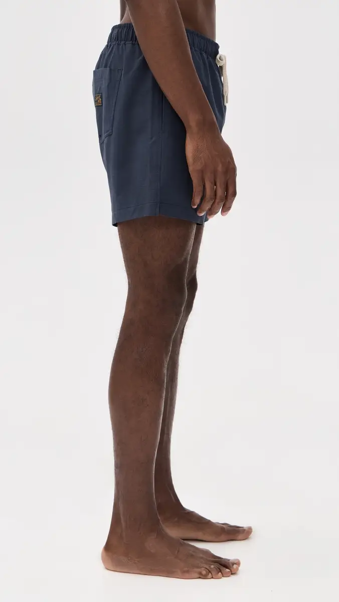 Faherty All Day 6 Swim Trunks Blue Nights | Thumbnail 4