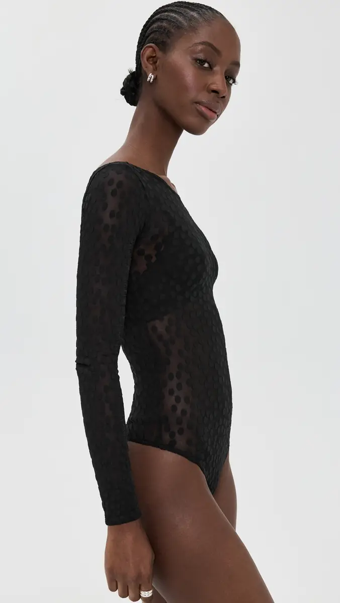 Wolford Sweet Dots Thong Bodysuit | Thumbnail 4 Wolford Sweet Dots Thong Bodysuit | Thumbnail 4