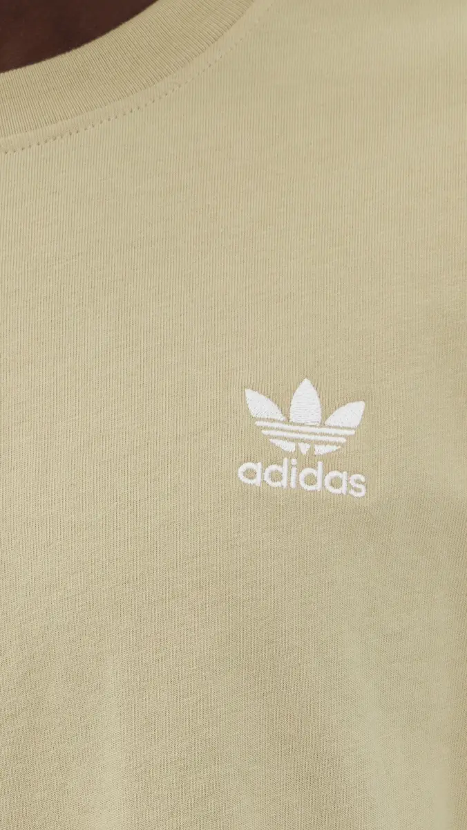 adidas Trefoil Essentials Oversized Tee tone Khaki | Thumbnail 6 adidas Trefoil Essentials Oversized Tee tone Khaki | Thumbnail 6