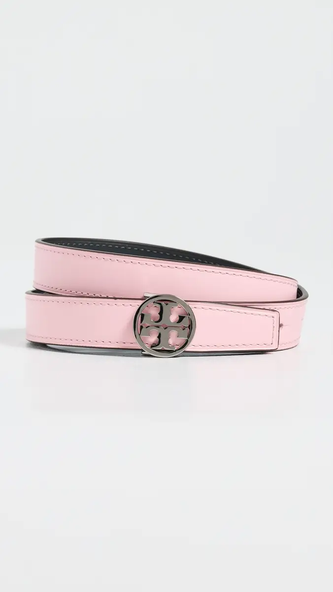 Tory Burch Miller Reversible Belt 1 True Pink | Thumbnail 2
