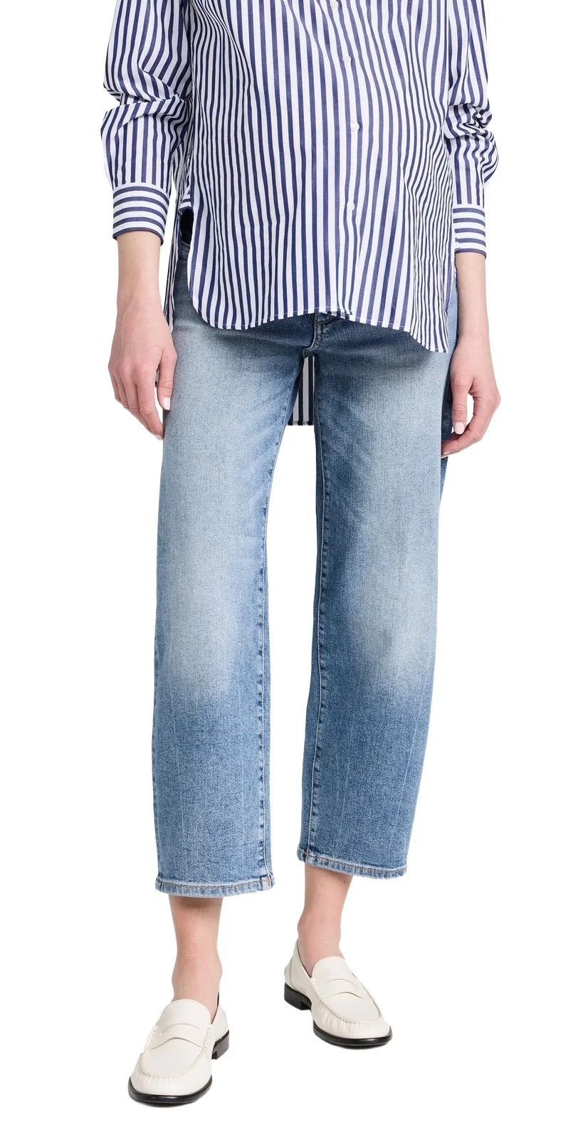Thea Relaxed Boyfriend Maternity Jeans