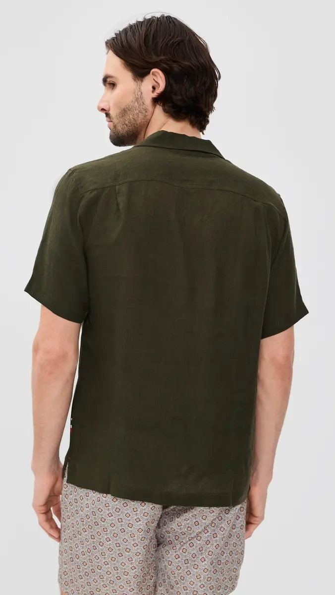 Orlebar Brown Maitan II Linen Polo | Thumbnail 3 Orlebar Brown Maitan II Linen Polo | Thumbnail 3