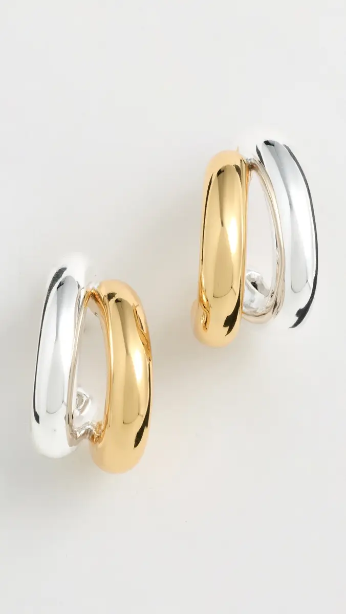 Jenny Bird Florence Huggie Hoop Earrings | Thumbnail 2