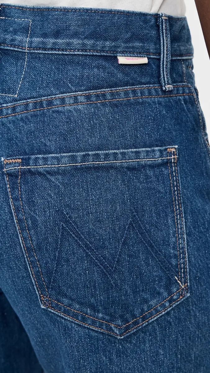 Mother The Lemon Twist Sneak Jeans | Thumbnail 6 Mother The Lemon Twist Sneak Jeans | Thumbnail 6