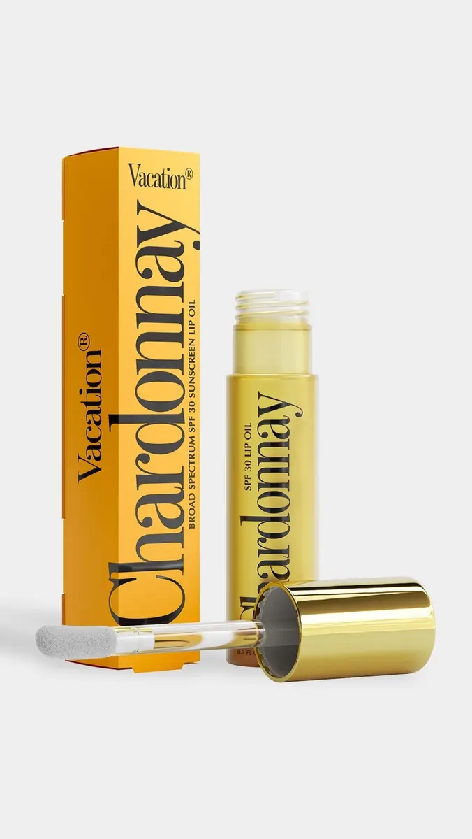 Vacation Sunscreen Chardonnay Lip Oil SPF 30 No Color | Thumbnail 3