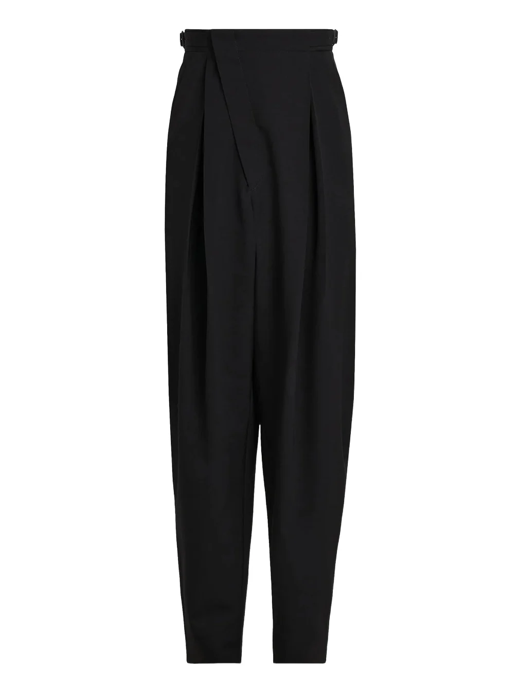 Men's Asymmetric Light Wool Trousers