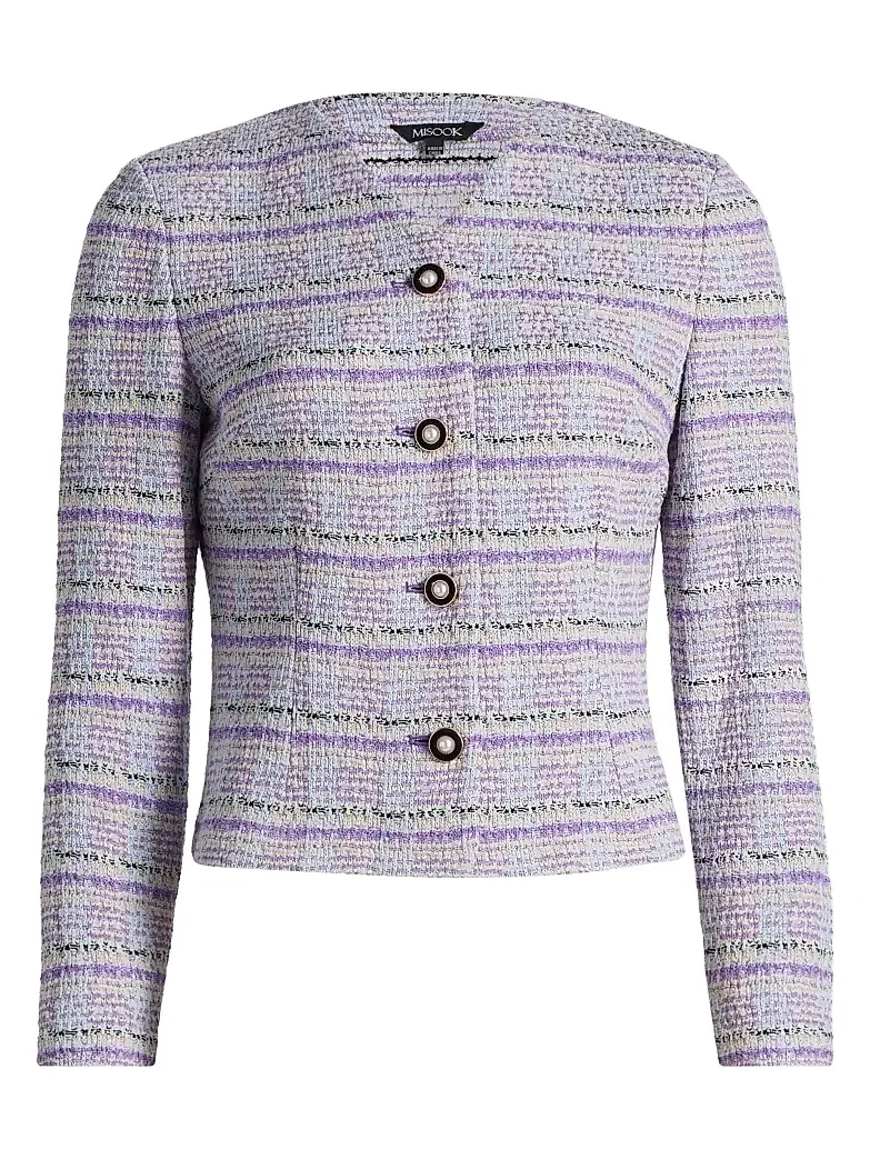 Women's Tweed Knit Jacket Women's Tweed Knit Jacket