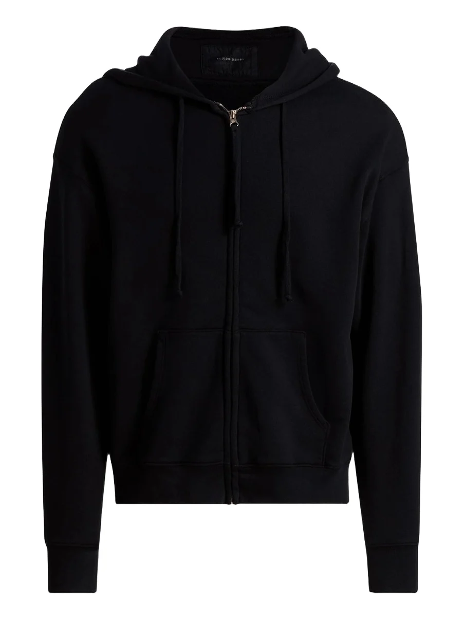 Nili Lotan Men's Brian Zip-Front Cotton Hoodie