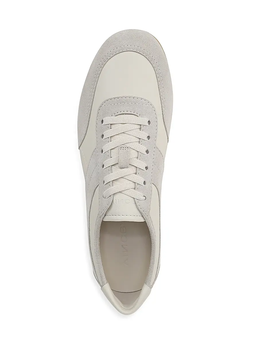Vince Men's LA Runner Low-Top Leather Sneakers | Thumbnail 4 Vince Men's LA Runner Low-Top Leather Sneakers | Thumbnail 4