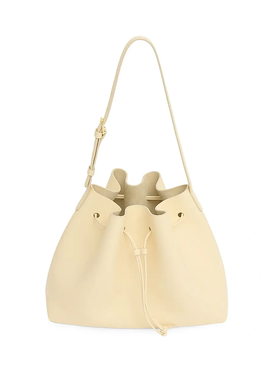 MANSUR GAVRIEL Women's Secchio Leather Crossbody Bag | Thumbnail 3 MANSUR GAVRIEL Women's Secchio Leather Crossbody Bag | Thumbnail 3