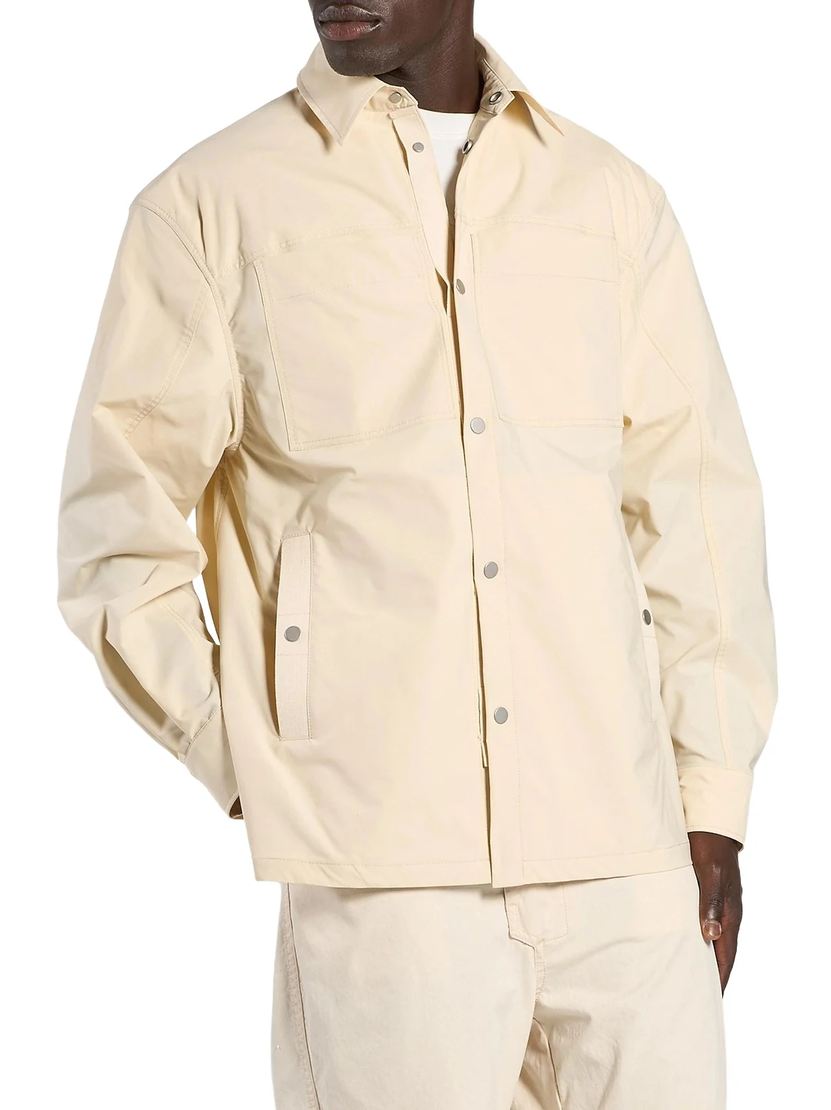 MORDECAI Men's Woven Snap-Front Overshirt | Thumbnail 1 MORDECAI Men's Woven Snap-Front Overshirt | Thumbnail 1