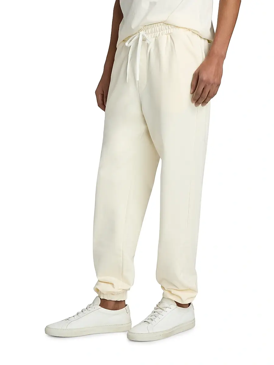 Saks Fifth Avenue Men's Foundation Fleece Cotton Sweatpants | Thumbnail 4 Saks Fifth Avenue Men's Foundation Fleece Cotton Sweatpants | Thumbnail 4