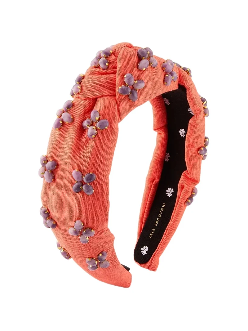 Women's Palm Beach Embellished Knotted Headband Women's Palm Beach Embellished Knotted Headband