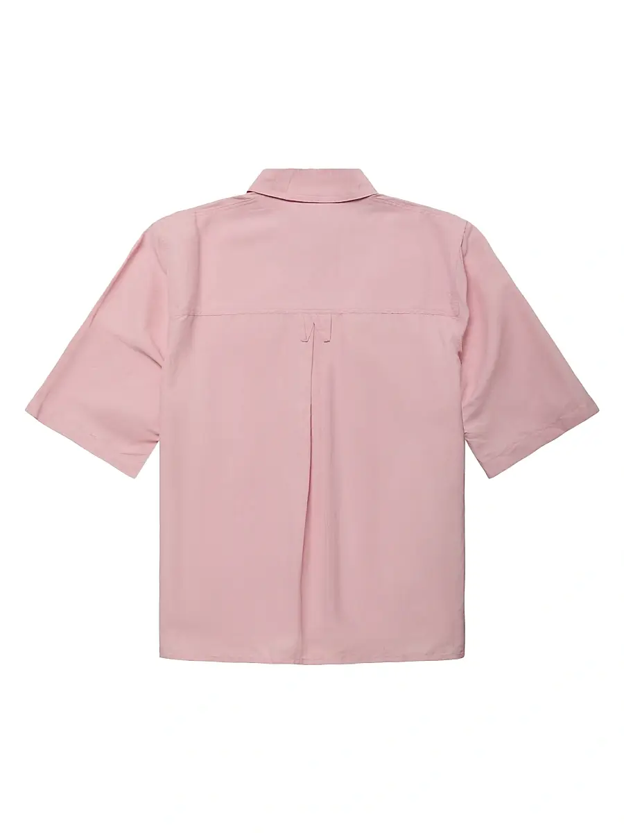 Willy Chavarria Men's Corcoran Oversized Short-Sleeve Shirt | Thumbnail 2
