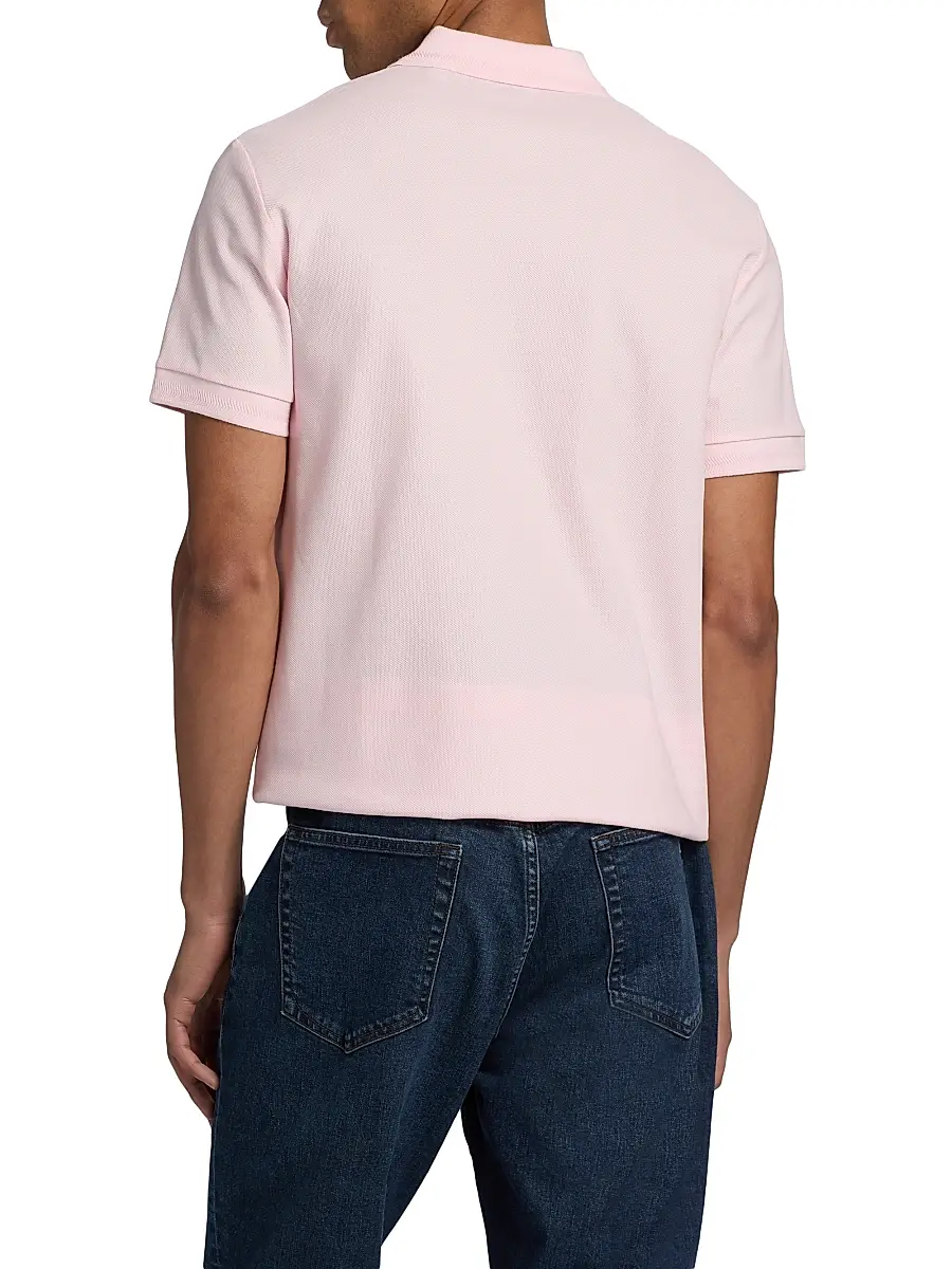 Burberry Men's Eddie EKD Cotton Polo Shirt | Thumbnail 5 Burberry Men's Eddie EKD Cotton Polo Shirt | Thumbnail 5