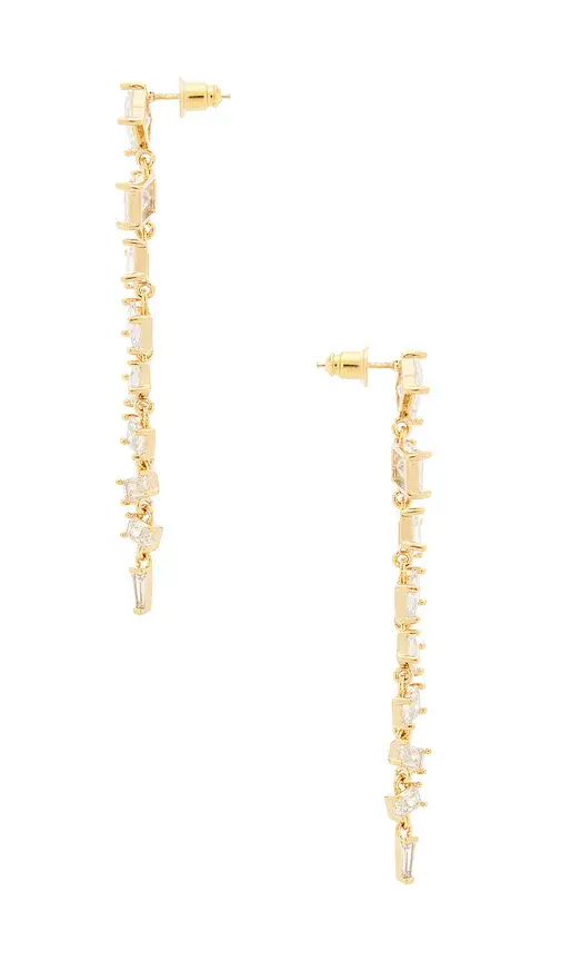 8 Other Reasons Diamond Line Earring | Thumbnail 2 8 Other Reasons Diamond Line Earring | Thumbnail 2