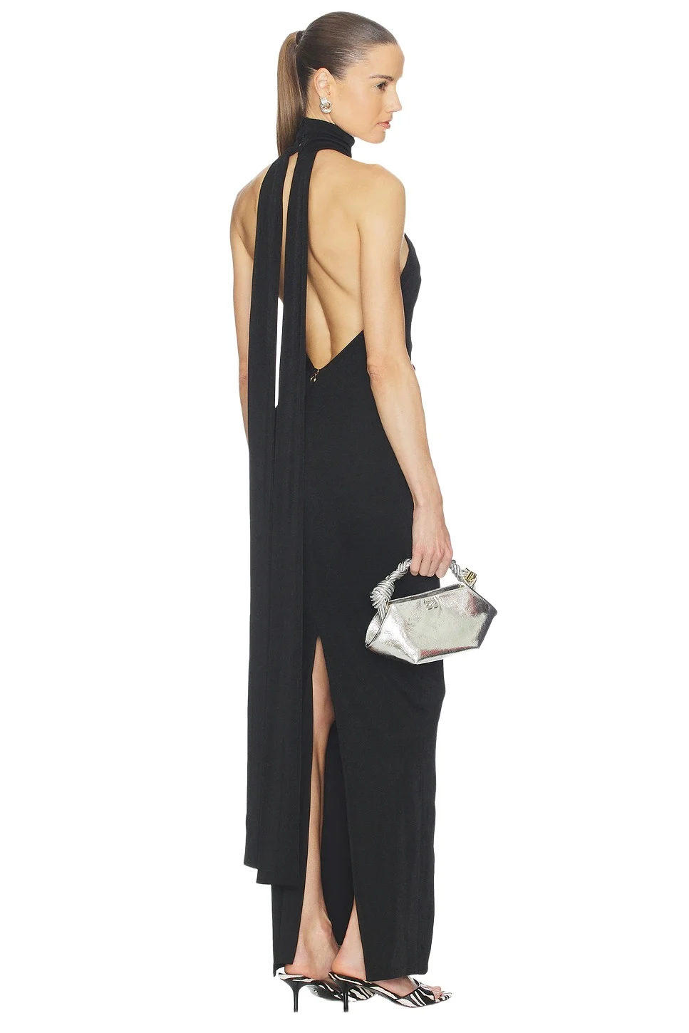 Crush Halter Gown
