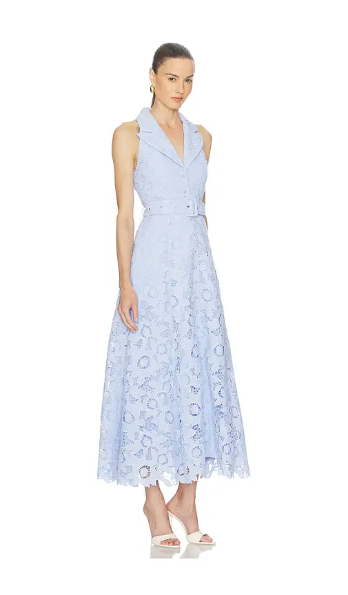 Elliatt Lacy Collared Maxi Dress | Thumbnail 2 Elliatt Lacy Collared Maxi Dress | Thumbnail 2