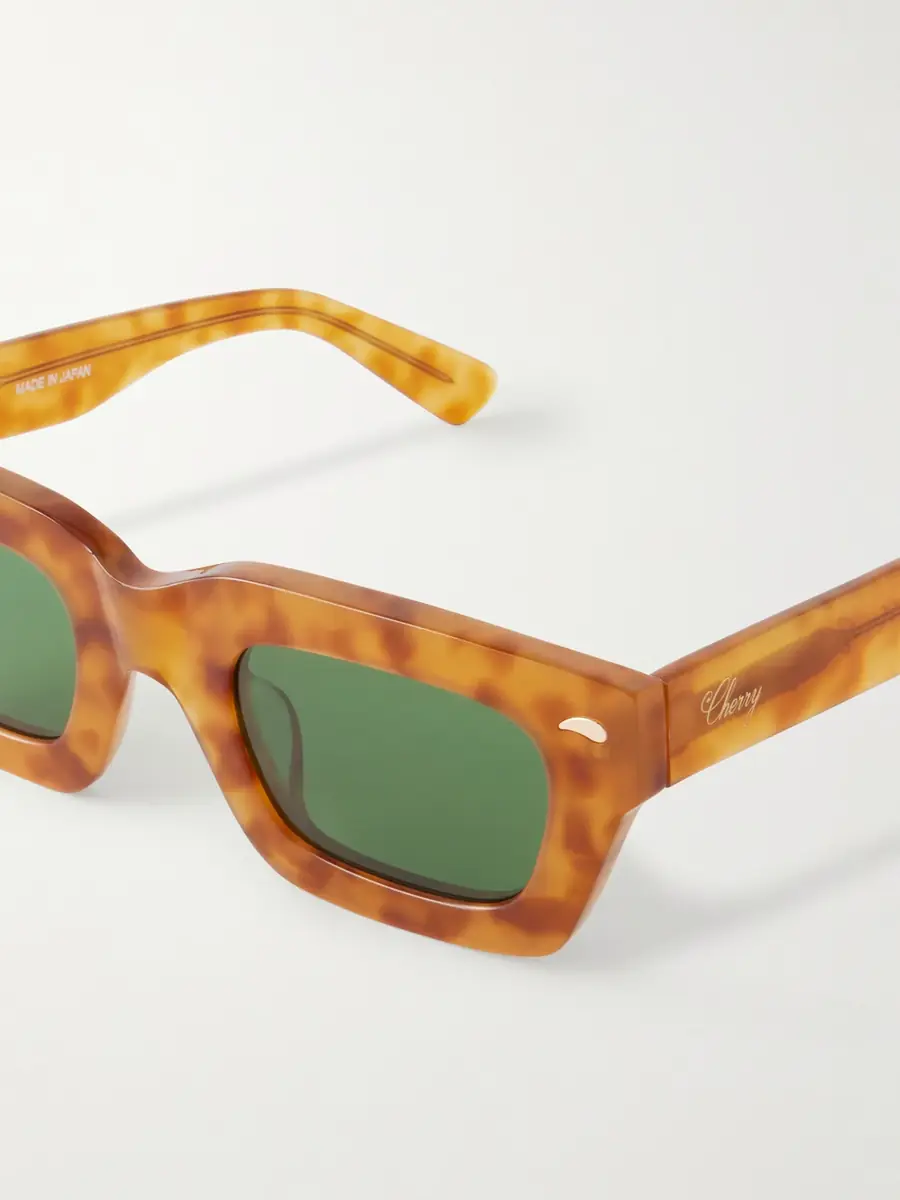 Cherry Los Angeles Swinger D-Frame Acetate Sunglasses - Men | Thumbnail 3 Cherry Los Angeles Swinger D-Frame Acetate Sunglasses - Men | Thumbnail 3