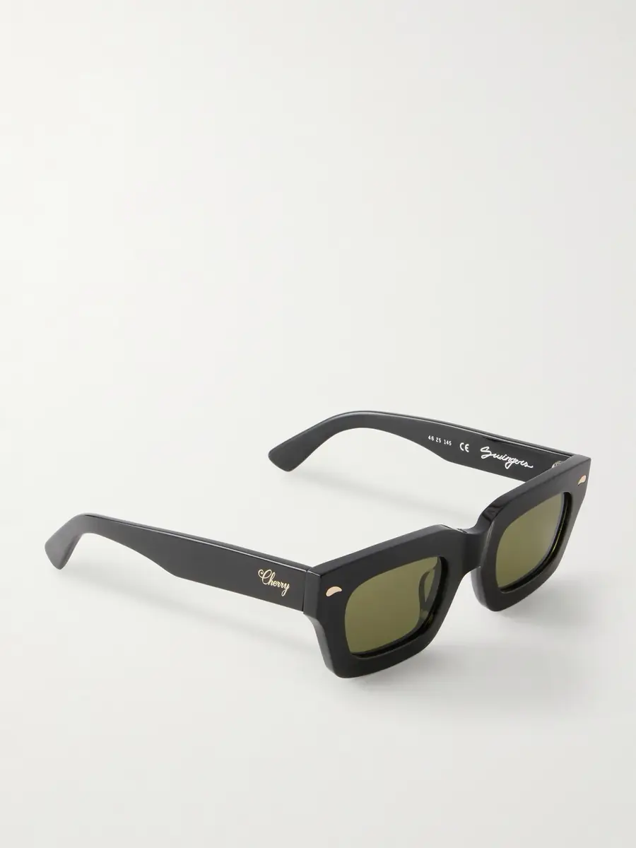 Cherry Los Angeles Swingers D-Frame Acetate Sunglasses - Men | Thumbnail 4 Cherry Los Angeles Swingers D-Frame Acetate Sunglasses - Men | Thumbnail 4
