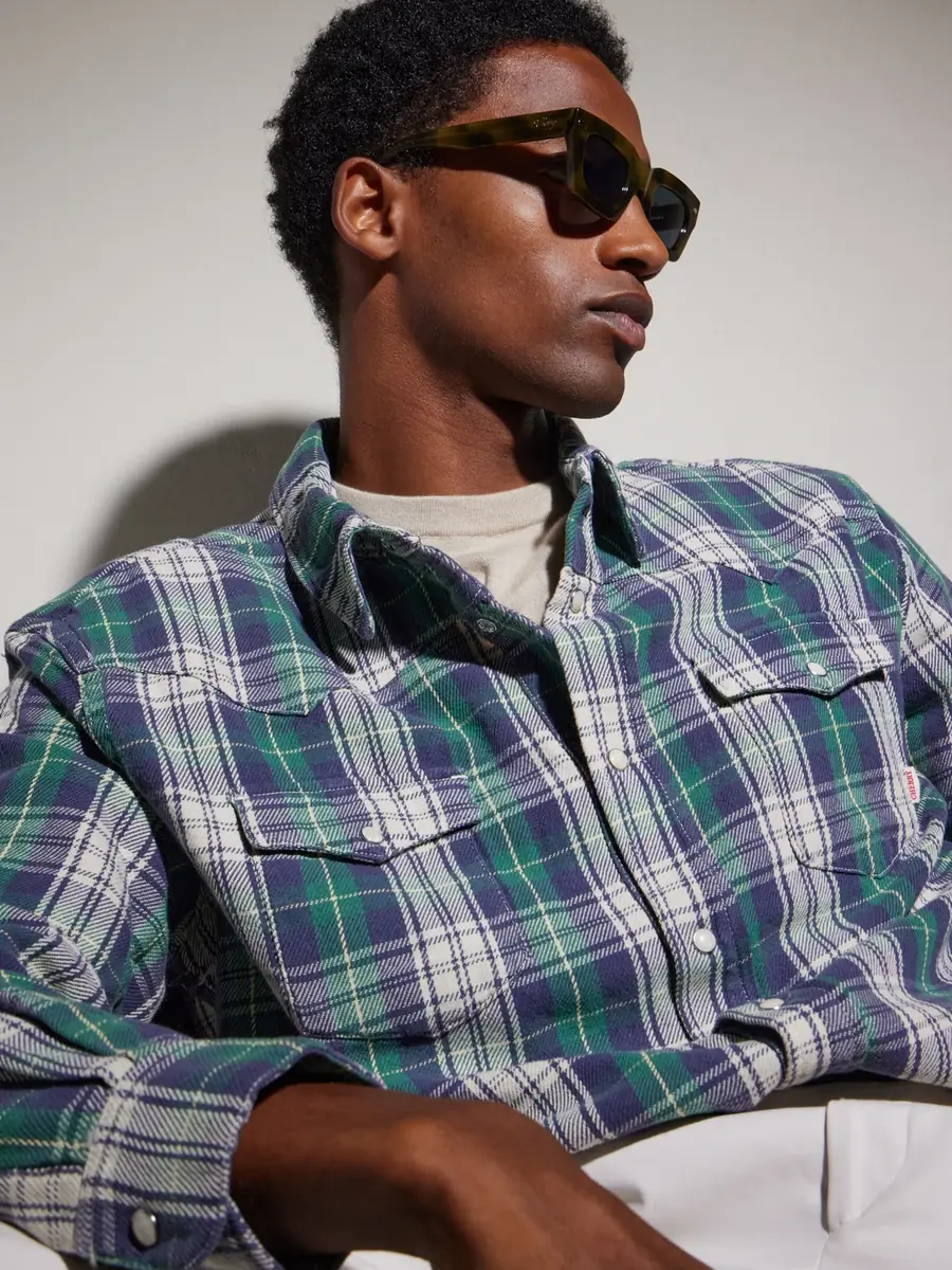 Cherry Los Angeles Swingers D-Frame Acetate Sunglasses - Men | Thumbnail 2 Cherry Los Angeles Swingers D-Frame Acetate Sunglasses - Men | Thumbnail 2