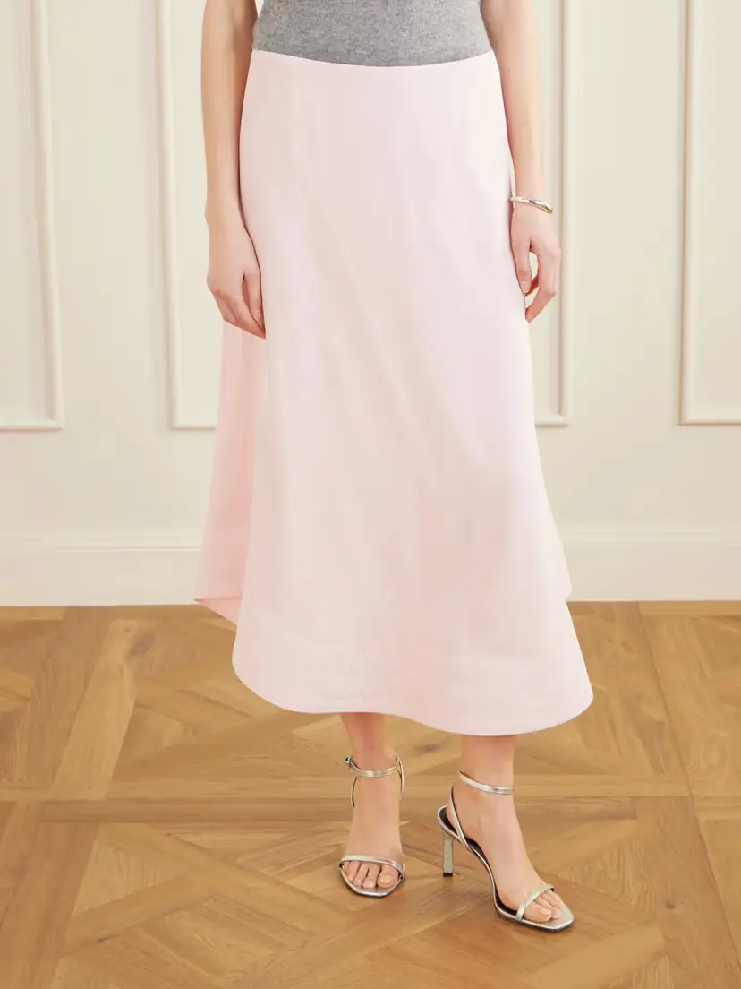 Stella McCartney Silk-crepe Midi Skirt | Thumbnail 3 Stella McCartney Silk-crepe Midi Skirt | Thumbnail 3