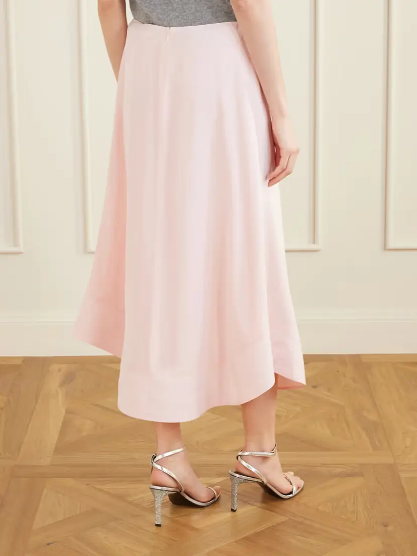 Stella McCartney Silk-crepe Midi Skirt | Thumbnail 4 Stella McCartney Silk-crepe Midi Skirt | Thumbnail 4