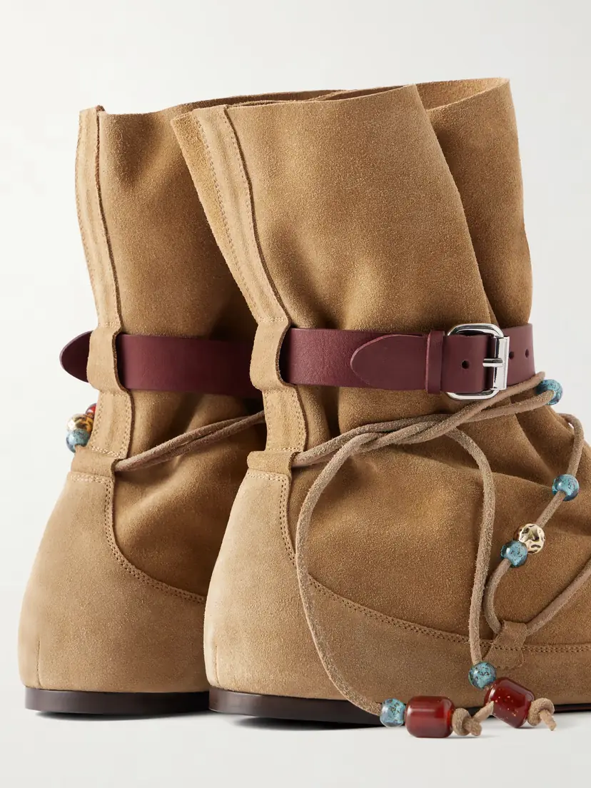 Isabel Marant Letiz Suede Ankle Boots | Thumbnail 5