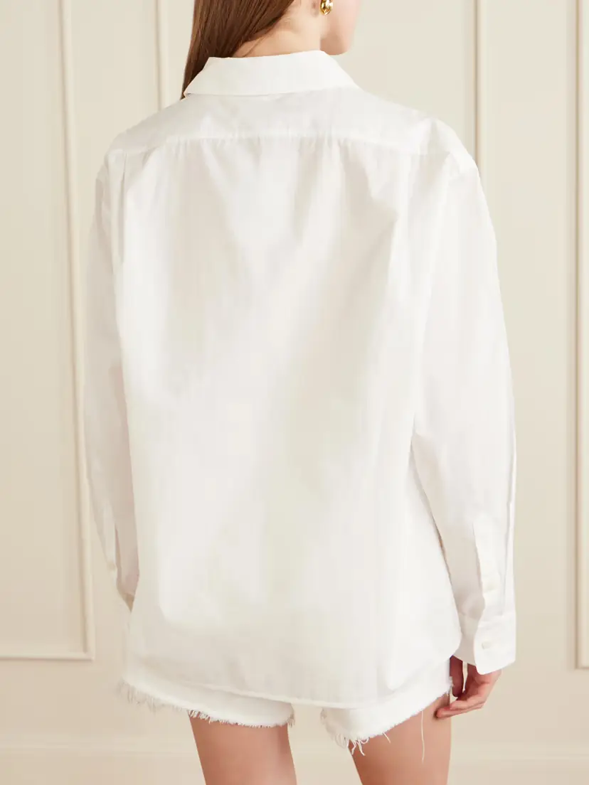 Christopher Esber Mirage Palm Printed Cotton-poplin Shirt | Thumbnail 4