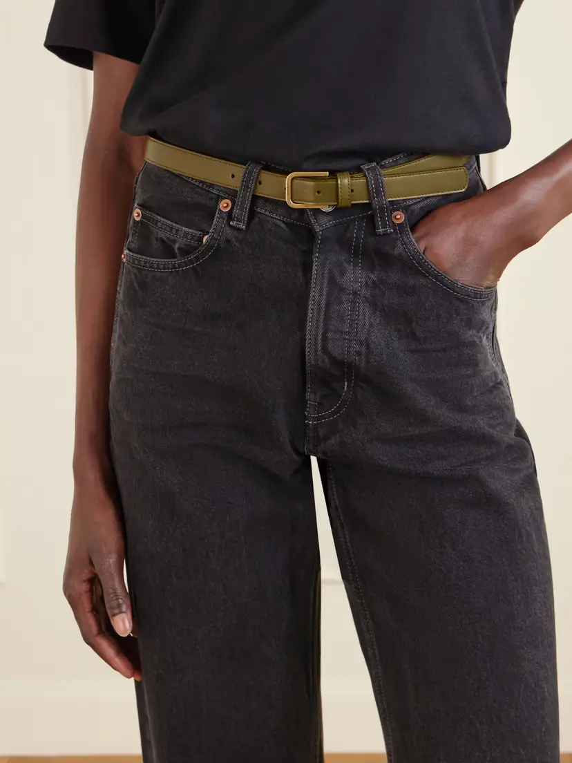 Saint Laurent Leather Belt | Thumbnail 2 Saint Laurent Leather Belt | Thumbnail 2