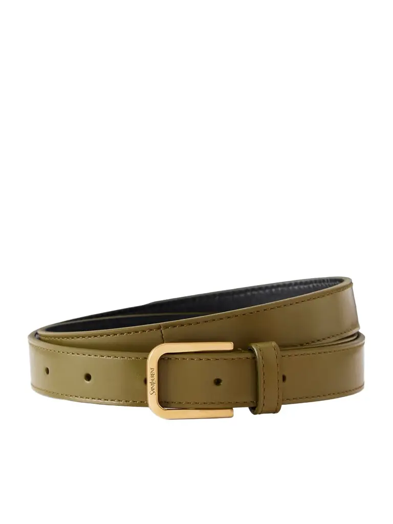 Saint Laurent Leather Belt | Image 1 Saint Laurent Leather Belt | Image 1