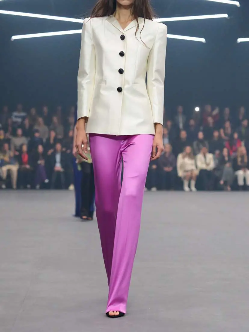 Valentino Garavani Silk-shantung Blazer | Thumbnail 5 Valentino Garavani Silk-shantung Blazer | Thumbnail 5