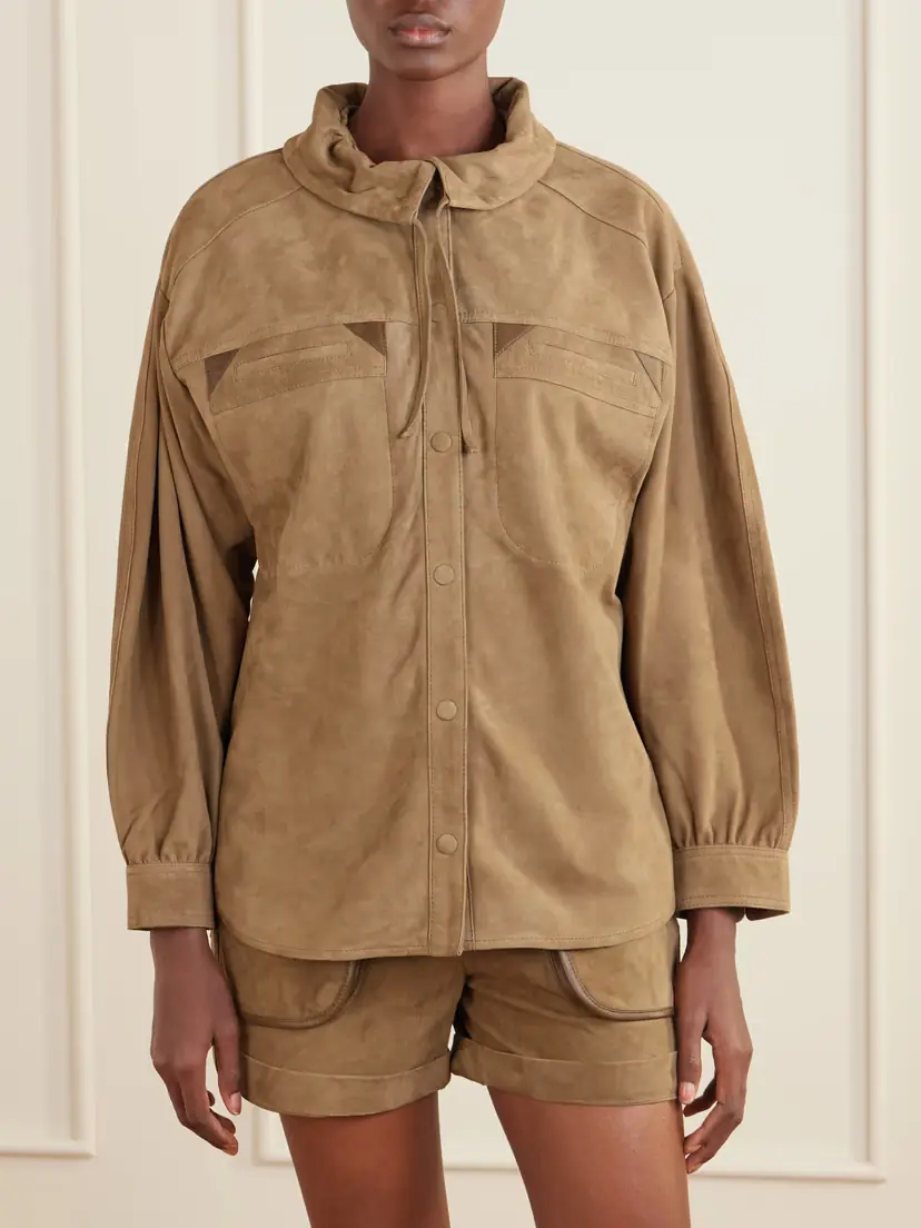 Isabel Marant Maldia Suede Overshirt | Thumbnail 3 Isabel Marant Maldia Suede Overshirt | Thumbnail 3