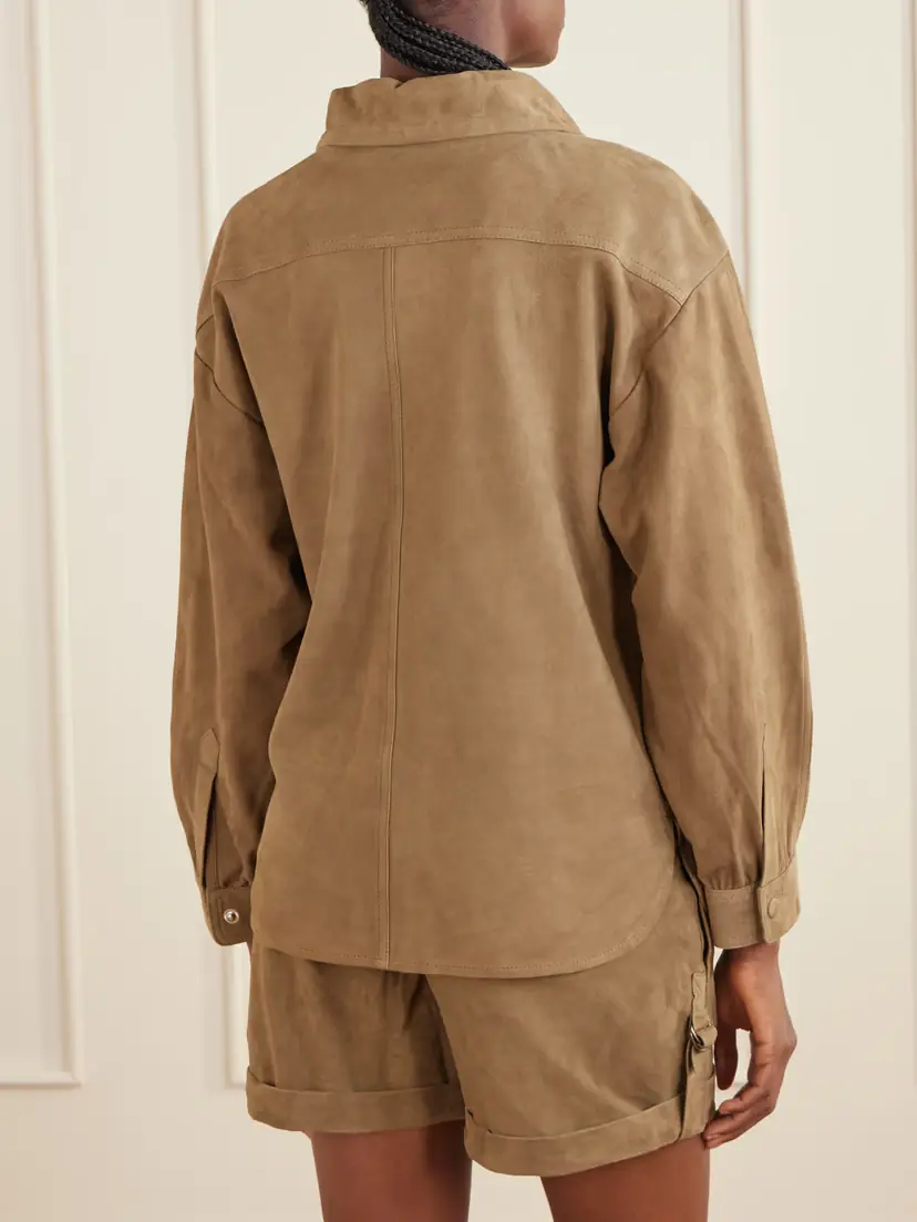 Isabel Marant Maldia Suede Overshirt | Thumbnail 4 Isabel Marant Maldia Suede Overshirt | Thumbnail 4