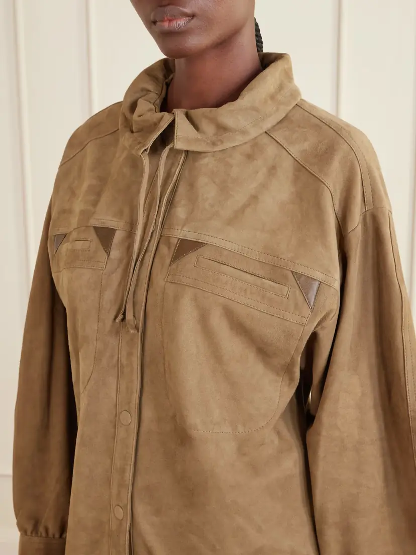 Isabel Marant Maldia Suede Overshirt | Thumbnail 5 Isabel Marant Maldia Suede Overshirt | Thumbnail 5