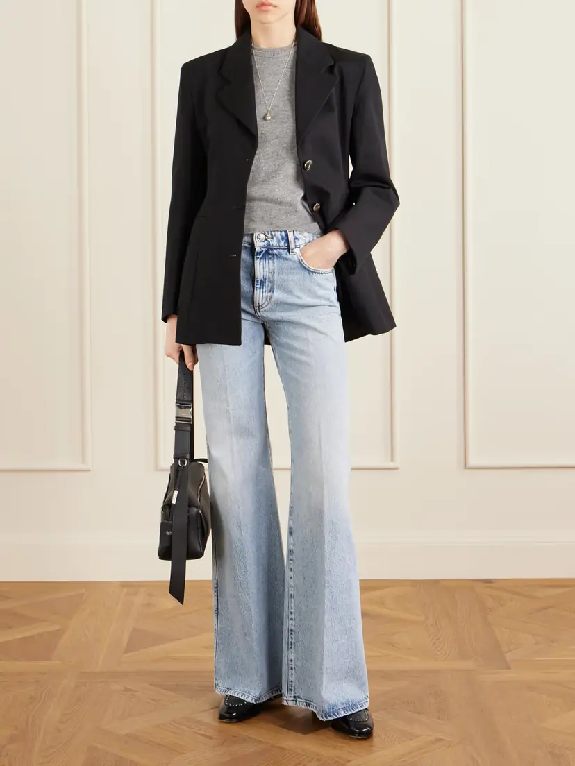 Sportmax Spxzero Low-rise Wide-leg Jeans | Thumbnail 2 Sportmax Spxzero Low-rise Wide-leg Jeans | Thumbnail 2