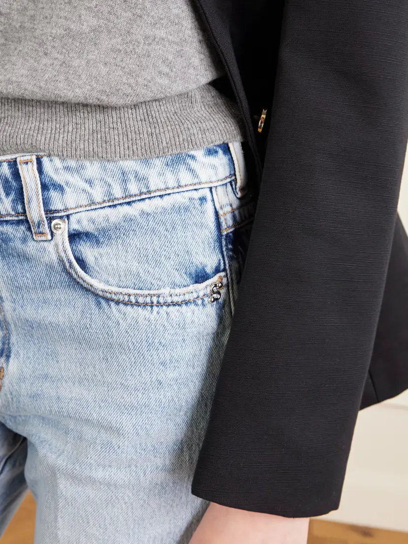 Sportmax Spxzero Low-rise Wide-leg Jeans | Thumbnail 5 Sportmax Spxzero Low-rise Wide-leg Jeans | Thumbnail 5