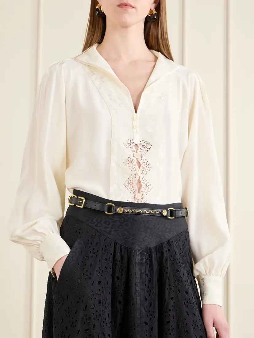 MAISON MAYLE Corsita Embellished Leather Belt | Thumbnail 2 MAISON MAYLE Corsita Embellished Leather Belt | Thumbnail 2
