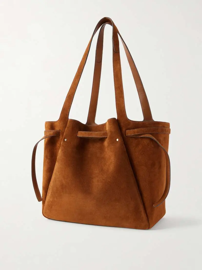 Tory Burch Romy Suede Tote Bag | Thumbnail 4
